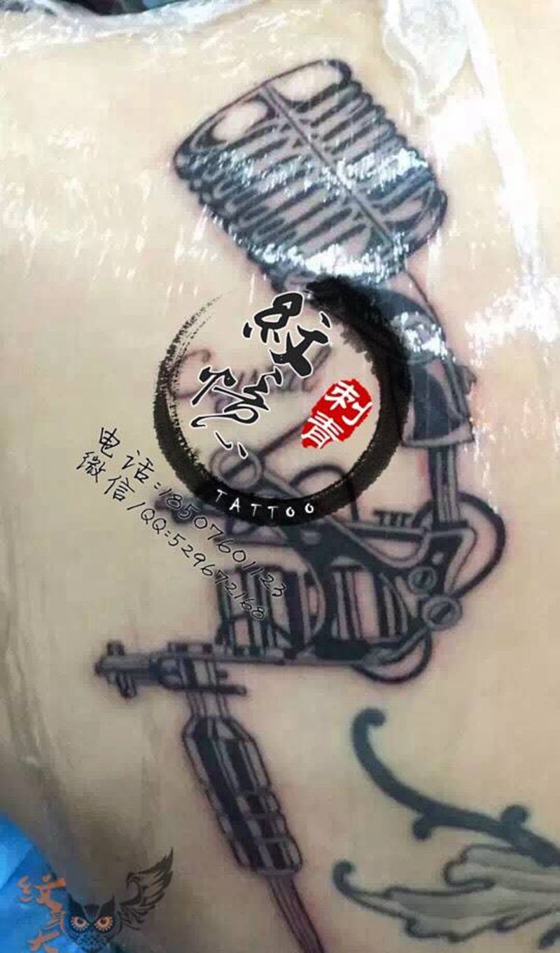 歌神牌纹身机纹身图片