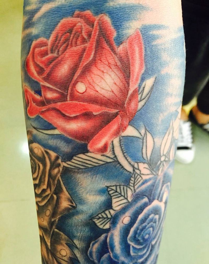 纹忆刺青出品！待续纹身图片