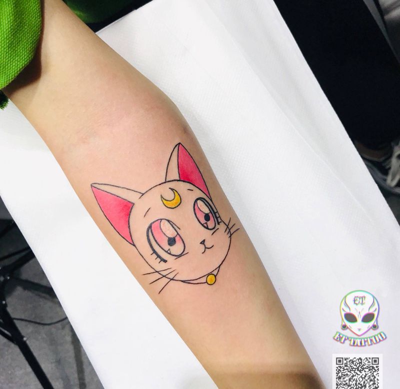 小猫纹身图片