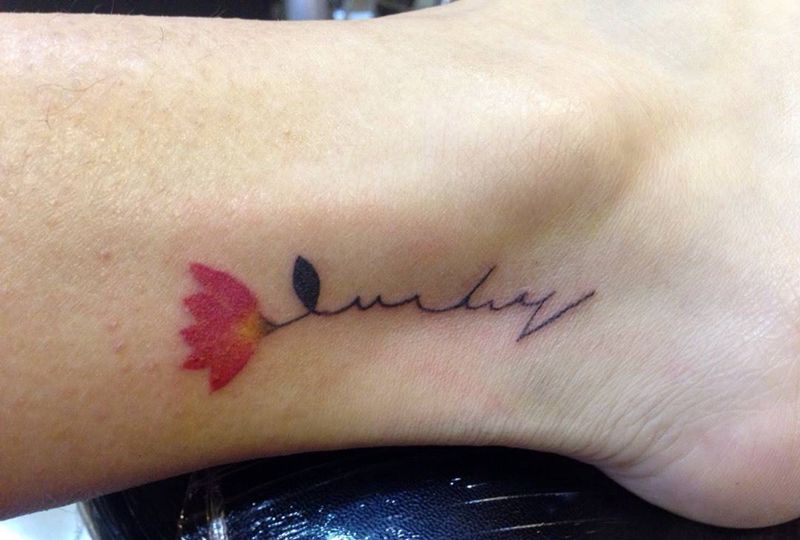 小清新纹身图片