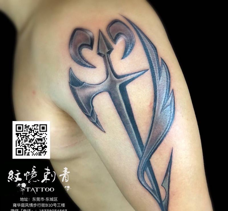 不知道是啥纹身图片