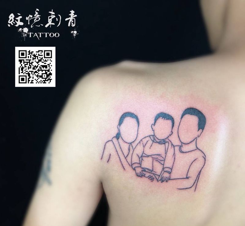 简笔画纹身图片