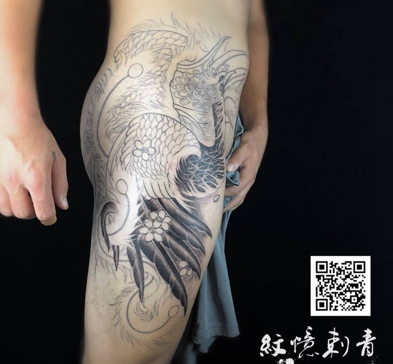 凤凰纹身图片