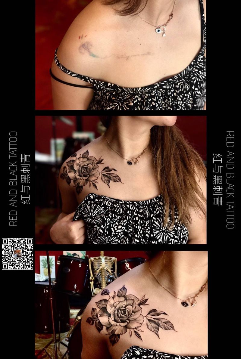 暴力遮盖纹身图片