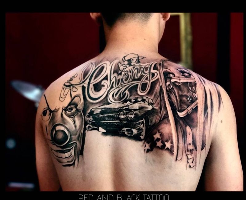 未完成！差最后一个图纹身图片