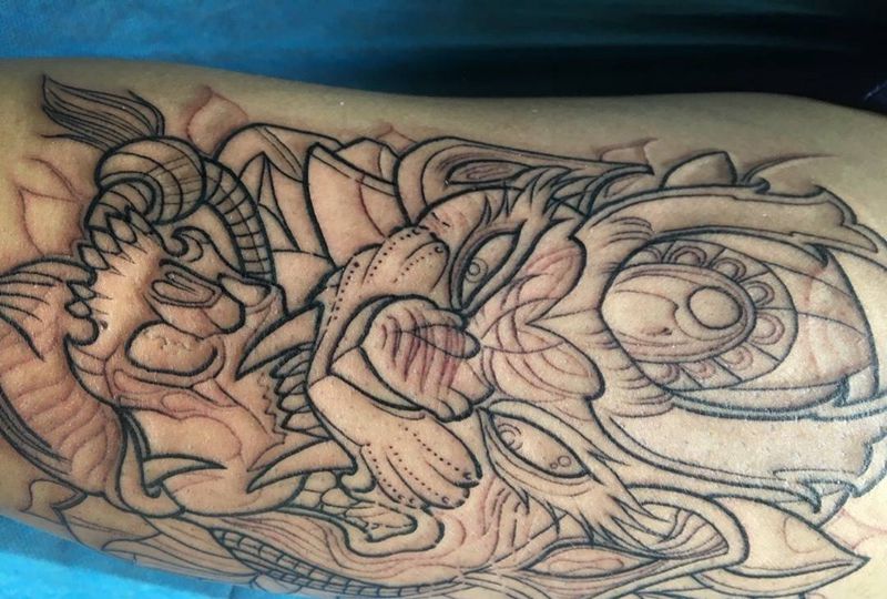 广东紋憶刺青出品。待续纹身图片