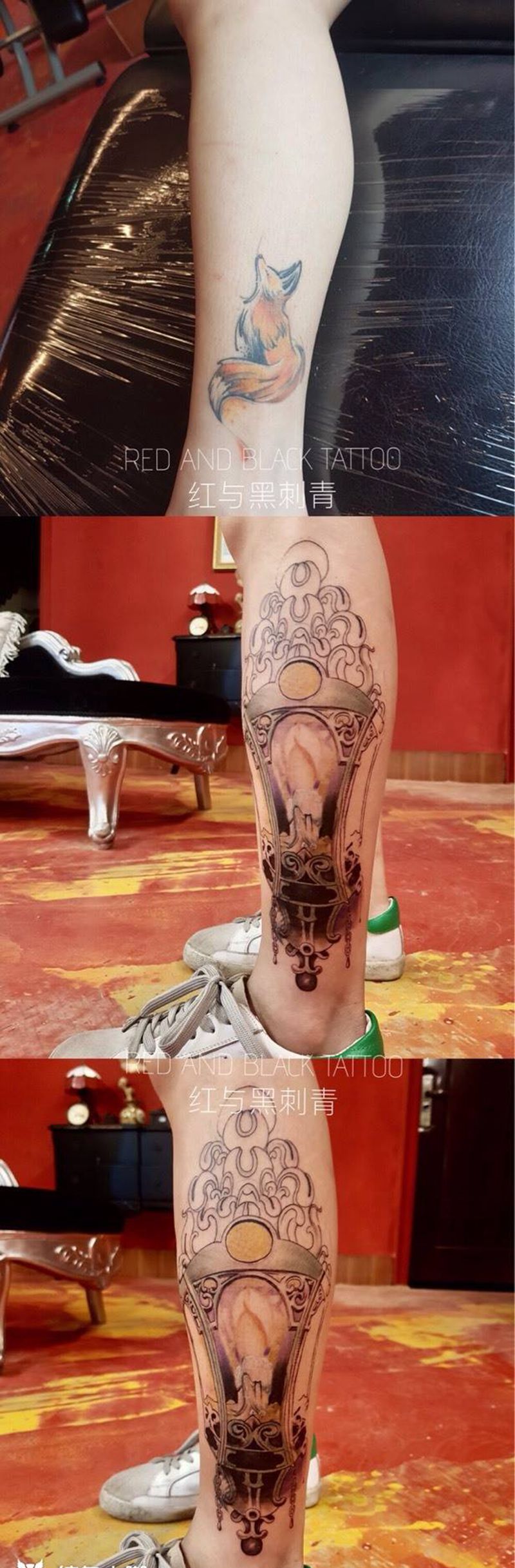 暴力遮盖纹身图片