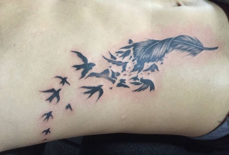 纹忆刺青出品纹身图片