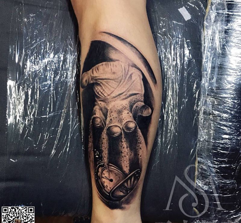 握不住的纹身图片