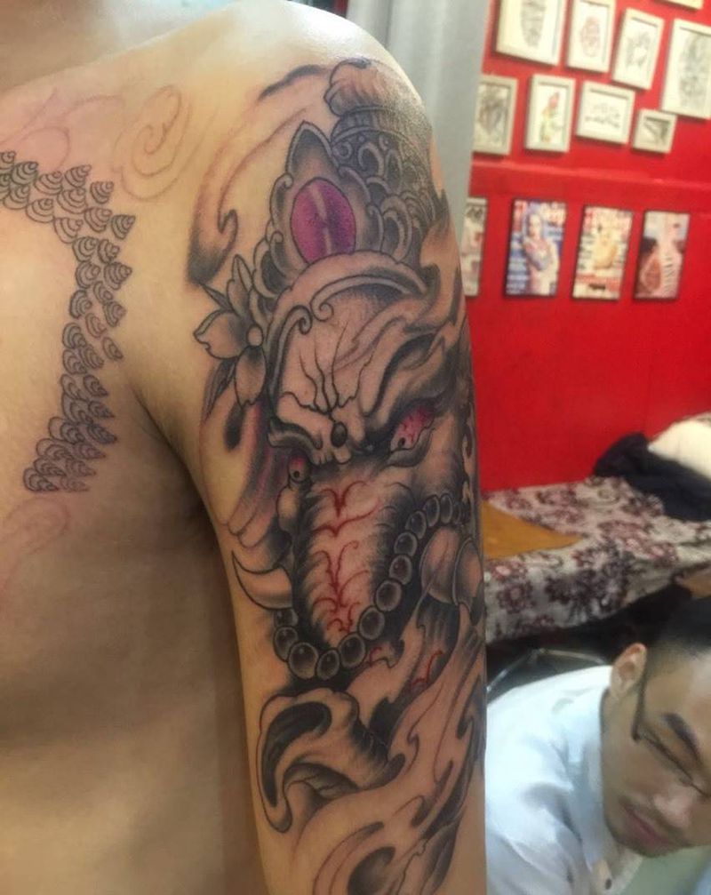 纹忆刺青  细节待下次纹身图片