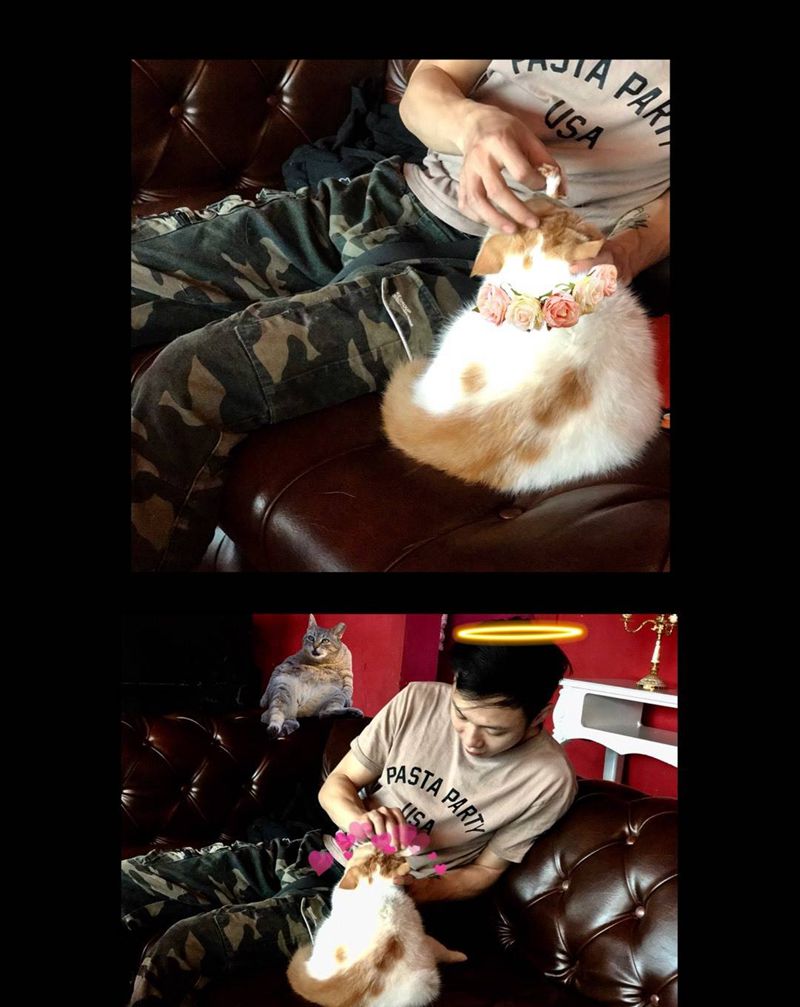 帮纹身小助理擦眼镜纹身图片