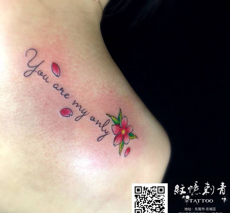 小清新纹身图片