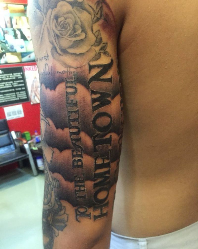 纹忆刺青出品纹身图片