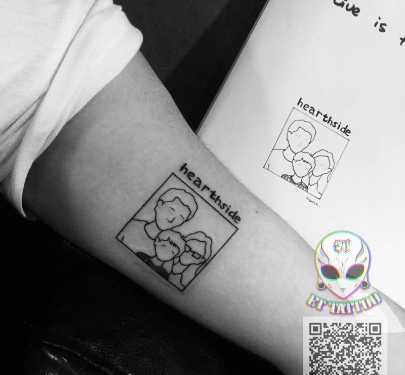 简笔画纹身图片