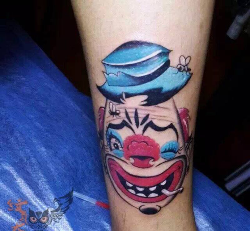 小丑纹身图片