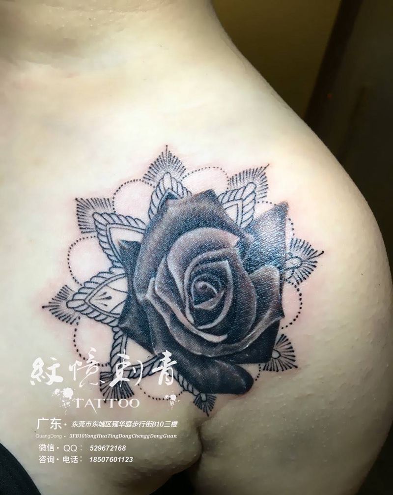 广东紋憶刺青出品纹身图片
