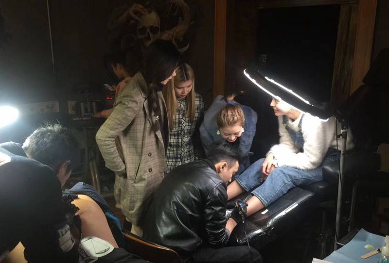 工作纹身图片_成品欧美人物纹身图案