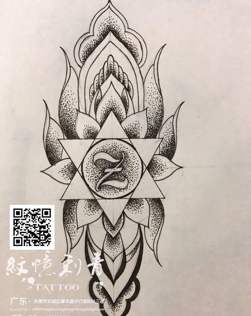 广东紋憶刺青出品,长按图片识别二维码可查看本店作品集!纹身图片