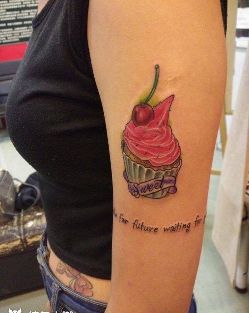 纹忆刺青出品！冰淇淋纹身图片
