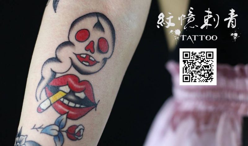 Old school纹身图片