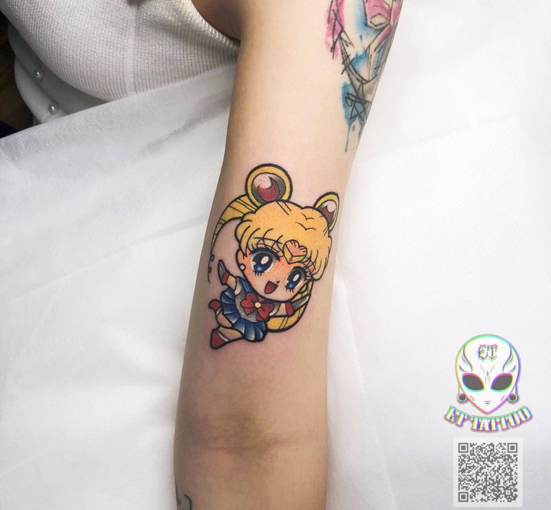 美少女纹身图片