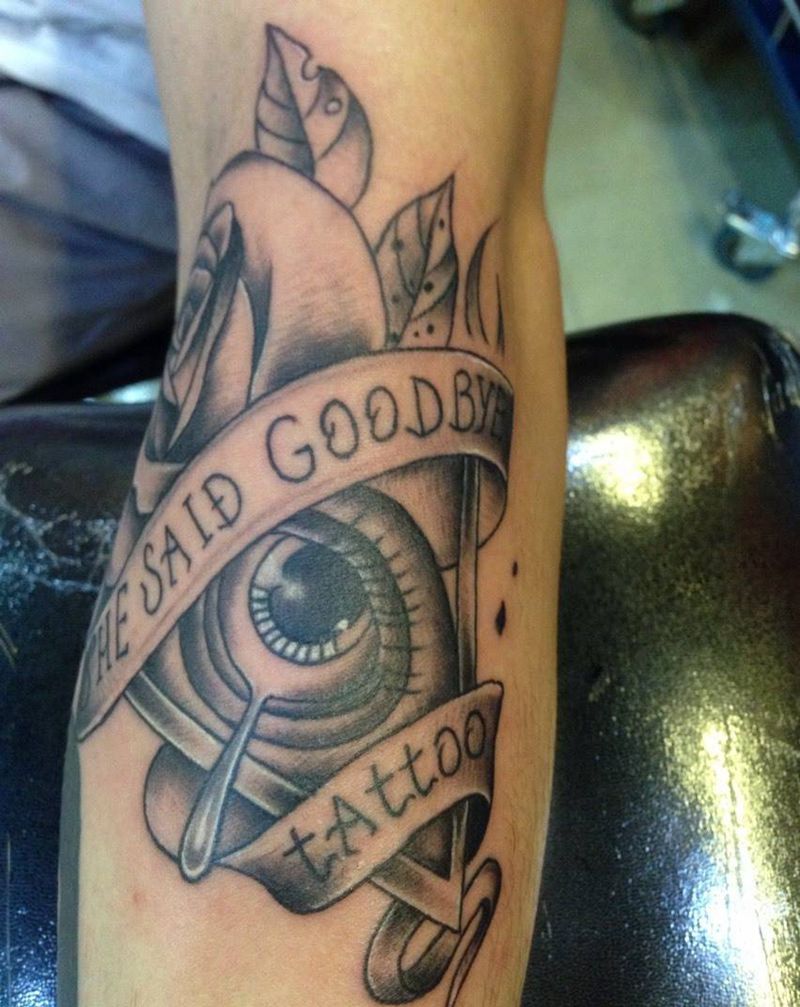 黑灰欧美经典纹身图片