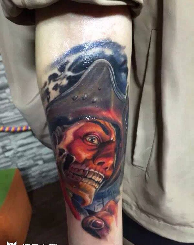 欧美人像纹身图片