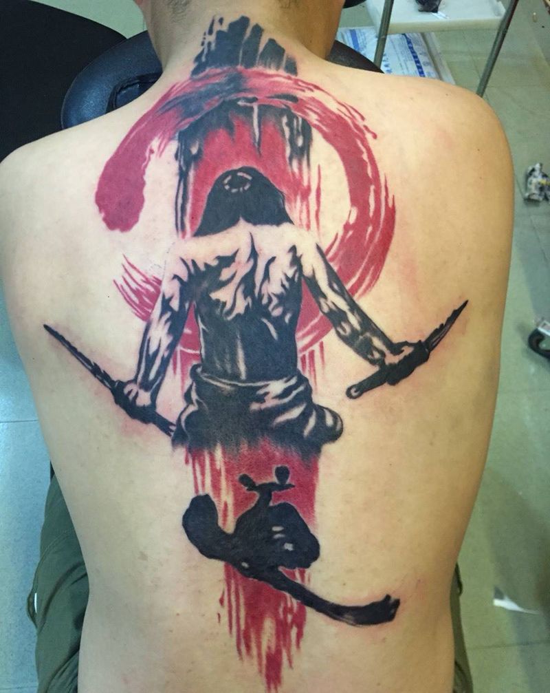 纹忆刺青出品纹身图片