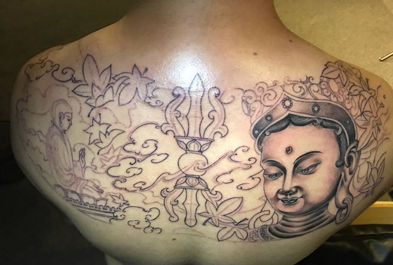 广东紋憶刺青出品，改日再战！纹身图片