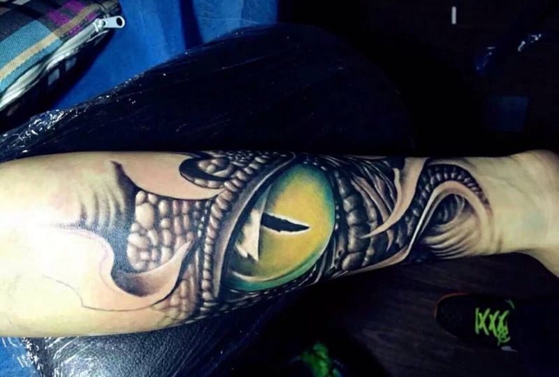 欧美小臂纹身图片