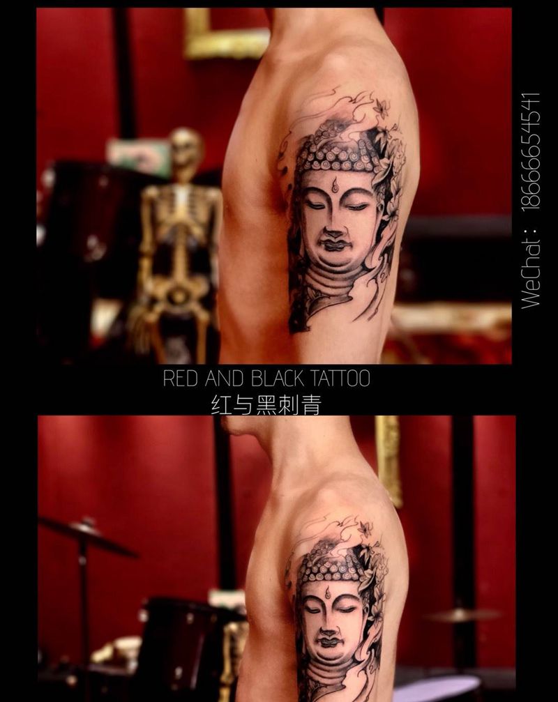 佛像纹身图片