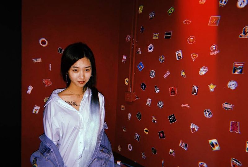 纹身师日常拍照 哈哈哈纹身图片