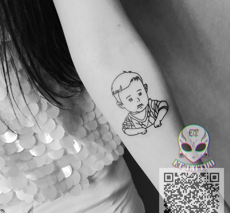 简笔画纹身图片