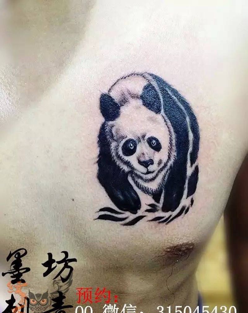 熊猫纹身图片