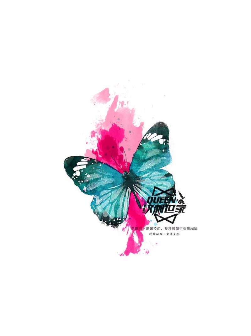 原创作品欣赏纹身图片_水彩纹身图案