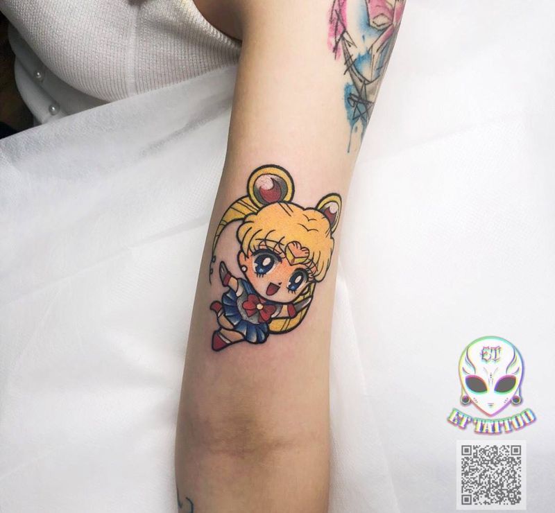 美少女纹身图片