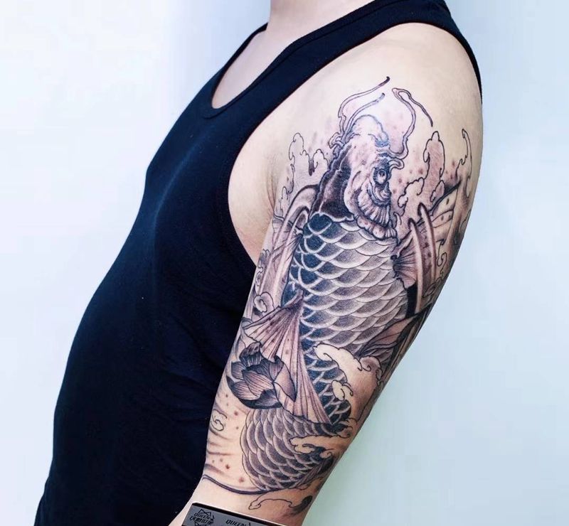 新传统纹身图片_新传统纹身图案