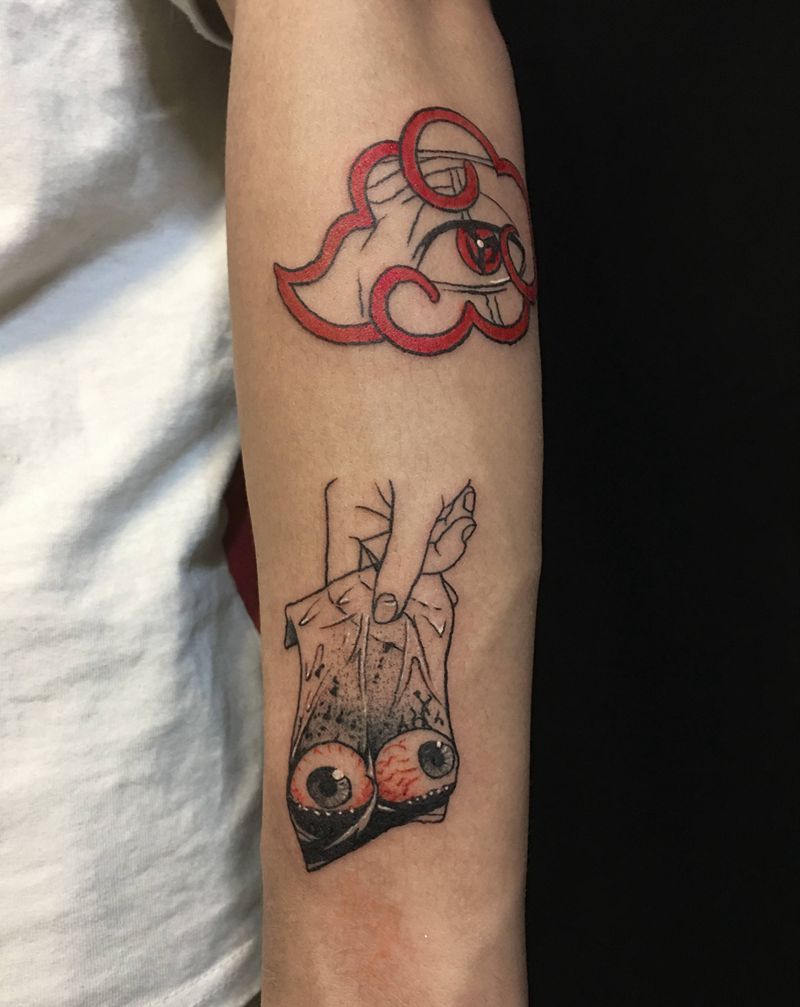 拼接花臂进行中…纹身图片_手臂动漫纹身图案