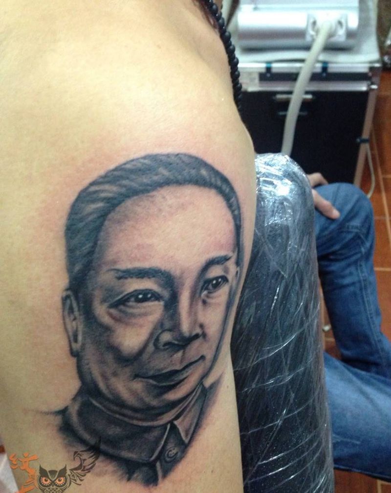 肖像纹身图片