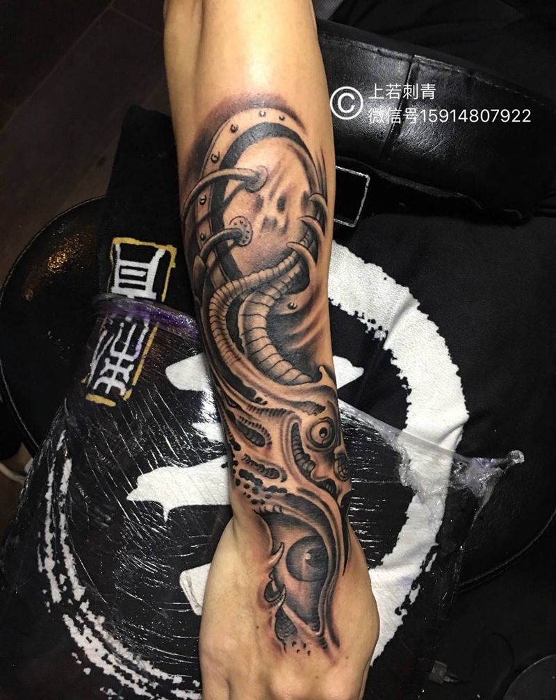 最近作业纹身图片