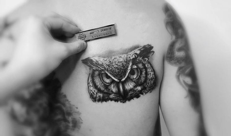 上身效果图VS原图纹身图片_欧美写实纹身图案