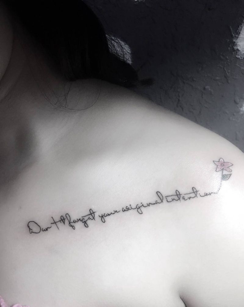 小英文纹身图片