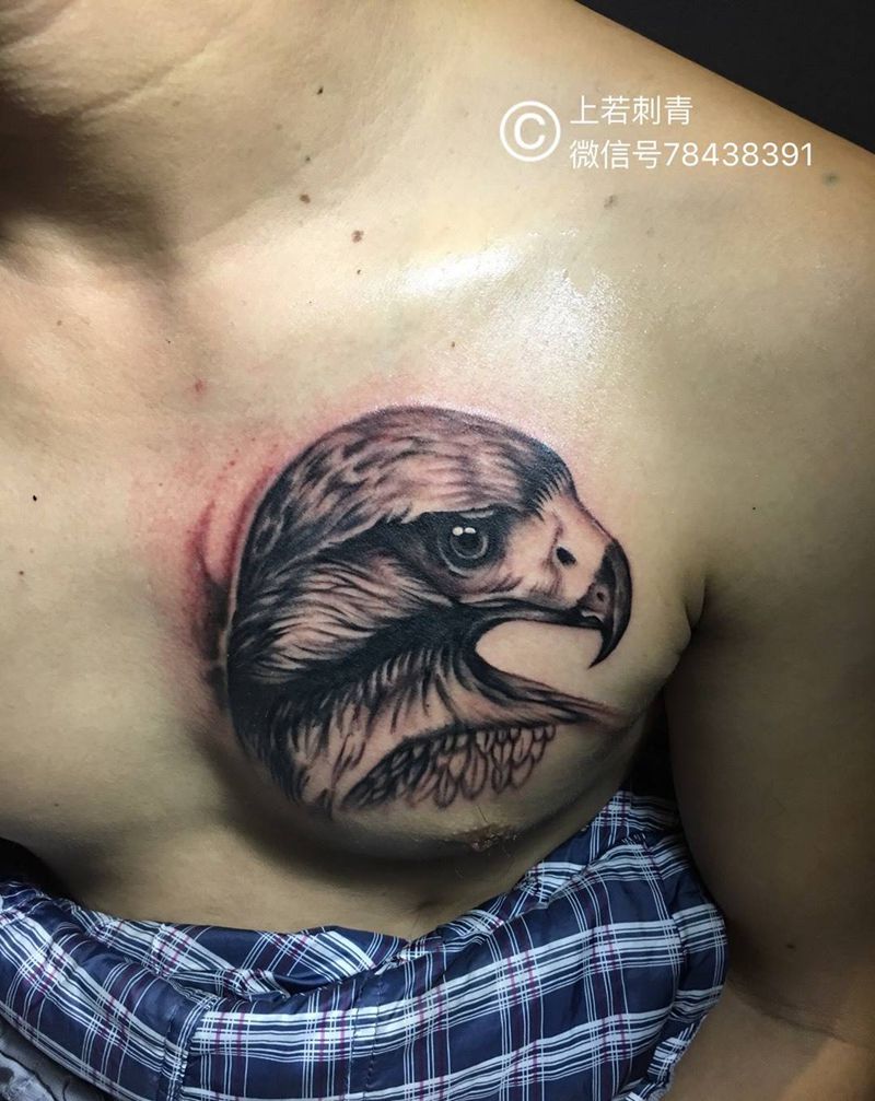 鹰纹身图片