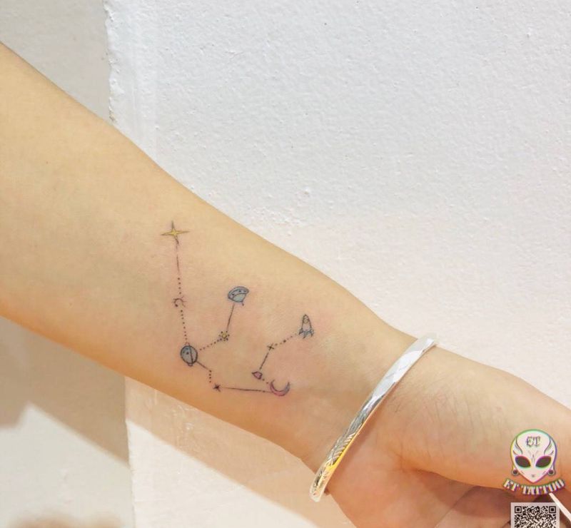 小清新纹身图片