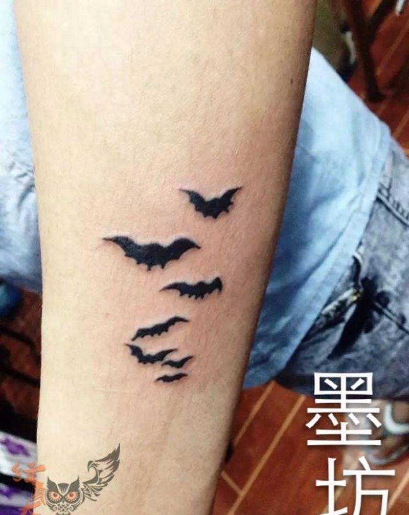 蝙蝠纹身图片