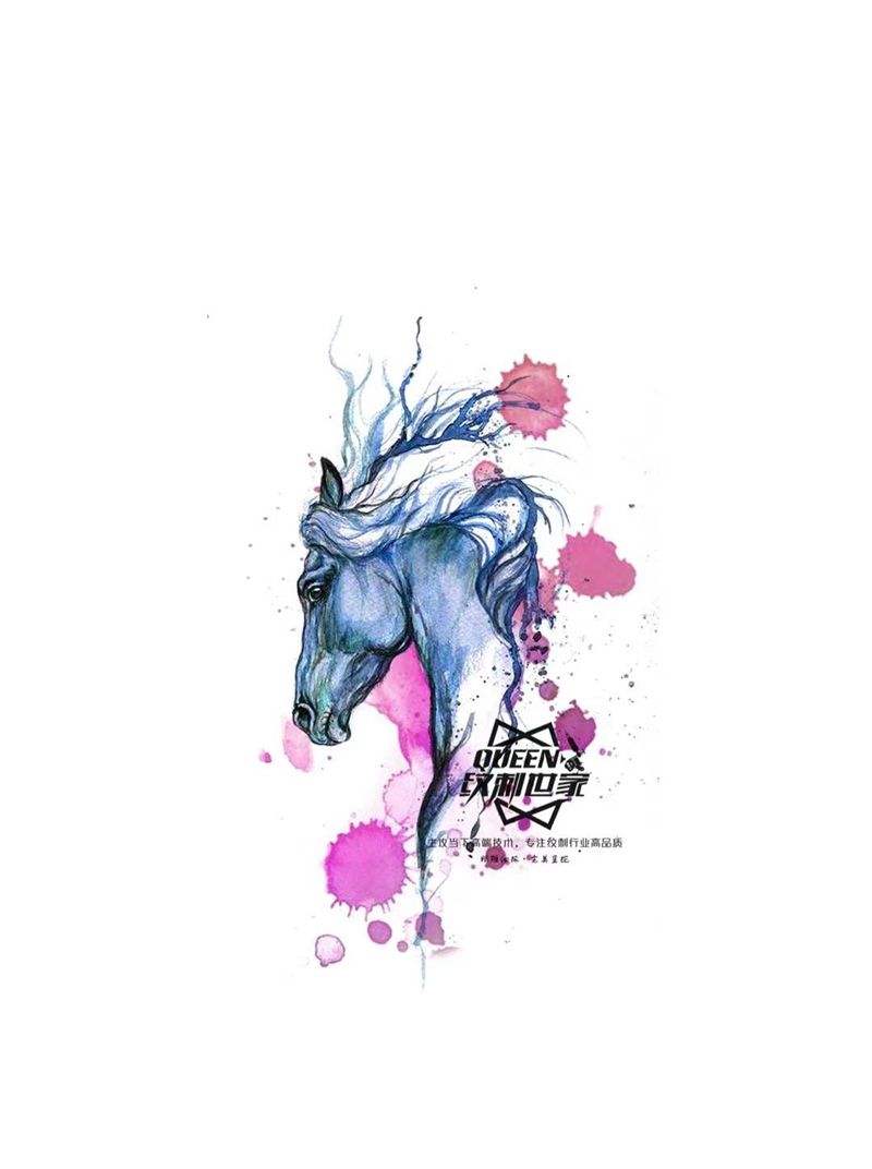 原创手稿欣赏 水彩风纹身图片_水彩纹身图案