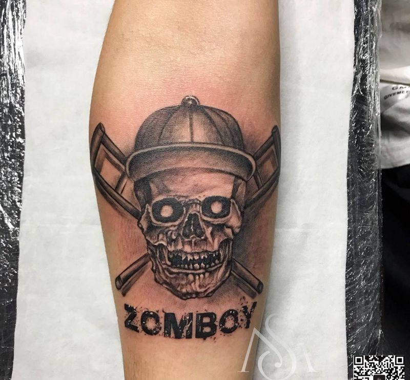Zom boy 粉丝纹身图片