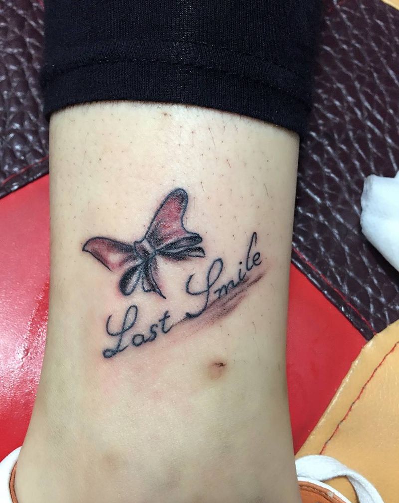 小清新蝴蝶纹身图片