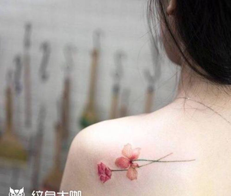 小清新纹身图片