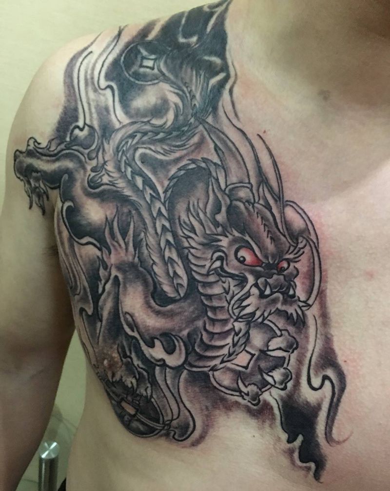 貔貅纹身图片